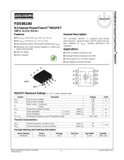 FDS86140 datasheet.datasheet_page 1