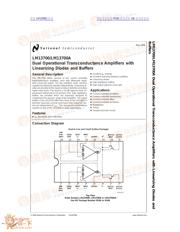 LM13700 datasheet.datasheet_page 1