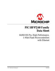 PIC18F97J60-I/PT Datenblatt PDF