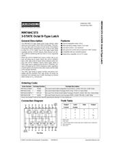 MM74HC573 datasheet.datasheet_page 2