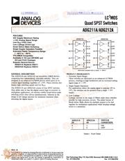 ADG211A datasheet.datasheet_page 1