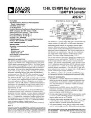 AD9752AR datasheet.datasheet_page 1