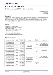 R1LP5256ESP-5SR datasheet.datasheet_page 1