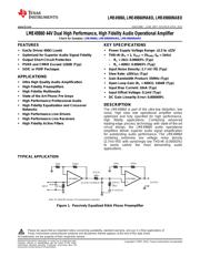 LME49860NA/NOPB Datenblatt PDF