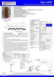 LXPRT 300-500V 数据规格书 1