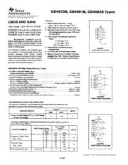 CD4073BM 数据手册