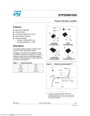 STPS20M100S datasheet.datasheet_page 1