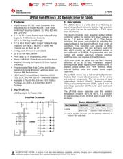 LP8556TMX-E09/NOPB 数据规格书 1