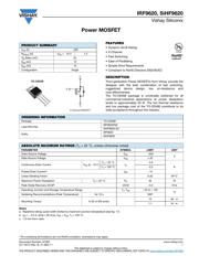 IRF9620 Datenblatt PDF