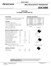 2SK3480-Z-E1-AZ 数据规格书 3