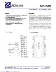 CY2SSTV850ZI datasheet.datasheet_page 1