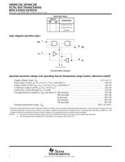 SN74HC245DW datasheet.datasheet_page 2