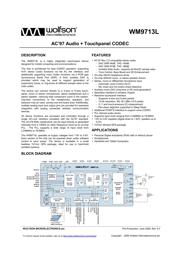 WM9713 datasheet.datasheet_page 1