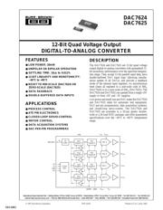 DAC7625U datasheet.datasheet_page 1