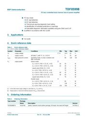 TDF8599BTH/N1,512 datasheet.datasheet_page 2