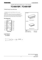 TC4081BF(EL,N,F) datasheet.datasheet_page 1