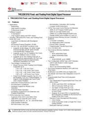 TMS320C6743BPTPT3 datasheet.datasheet_page 1