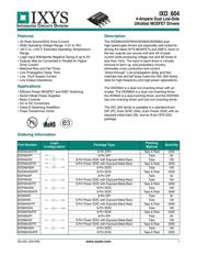IXDF604PI 数据规格书 1