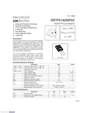 IRFP9140NPBF Datenblatt PDF