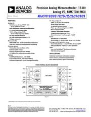 ADUC7022BCPZ32-RL datasheet.datasheet_page 1