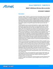 ATSAMR21E18A-MFTA7 datasheet.datasheet_page 1