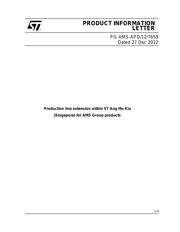 TL064CDT 数据规格书 1