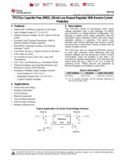 TPS73125DBVRG4 datasheet.datasheet_page 1