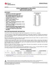 SN74LVC573AQPWRQ1 datasheet.datasheet_page 1