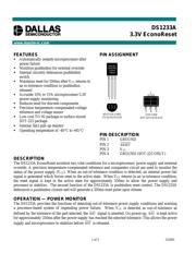 DS1233A-10+ datasheet.datasheet_page 1