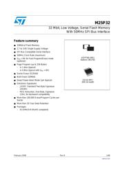 M25P32-VMF6G datasheet.datasheet_page 1
