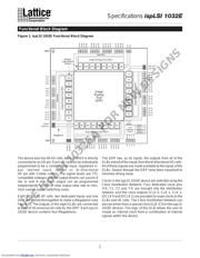 ISPLSI1032E-100LT 数据规格书 2