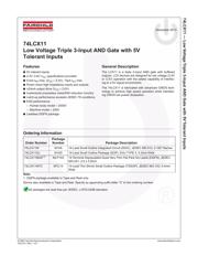 74LCX11MTCX datasheet.datasheet_page 1