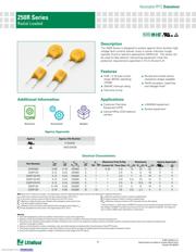 250R120ZR datasheet.datasheet_page 1