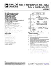 AD9268BCPZ-125 datasheet.datasheet_page 1