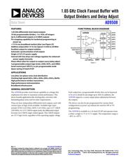 AD9508BCPZ 数据规格书 1