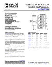 AD5143BCPZ10-RL7 数据规格书 1