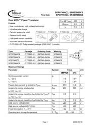 SPB07N60C3XT datasheet.datasheet_page 1