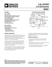 AD9481-PCBZ 数据规格书 1