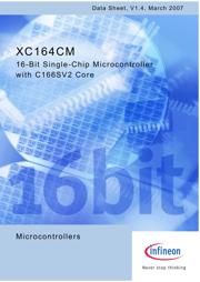 XC164CM16F40FBA datasheet.datasheet_page 1