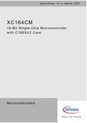 XC164CM16F40FBAKXUMA1 数据规格书 3