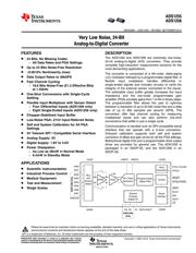 ADS1255IDBR 数据规格书 1