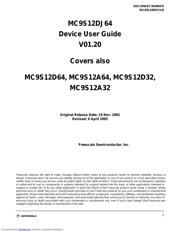 MC9S12D64MPVE 数据规格书 1