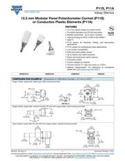 P11S1V0FLSY00502KL 数据规格书 1