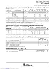 AHCT04 datasheet.datasheet_page 3