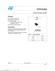 STPS10L60C datasheet.datasheet_page 1