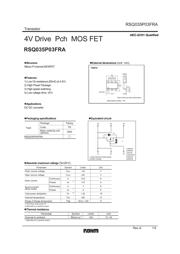RSQ035P03FRATR datasheet.datasheet_page 1