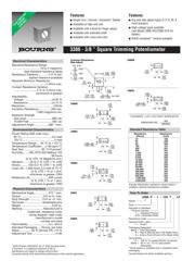 3386X-1-500/63X/72XR datasheet.datasheet_page 1