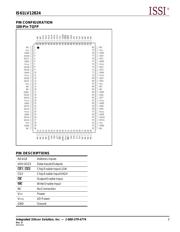 IS61LV12824-10TQ datasheet.datasheet_page 3