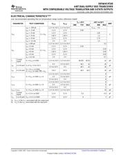 SN74AVC4T245PW 数据规格书 5
