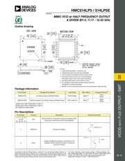 HMC514LP5E 数据规格书 5
